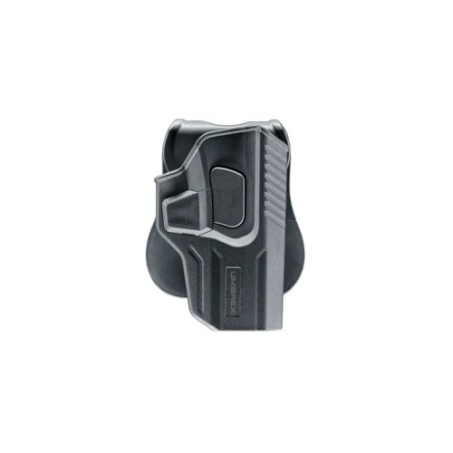Umarex Polymer Paddle Holster For Usp Full Size  / P8, Carry your sidearm with confidence using the Umarex Polymer Paddle Holster, purpose-built for models like the Heckler & Koch USP Airsoft Pistol, Heckler & Koch USP Compact Airsoft Pistol, and 